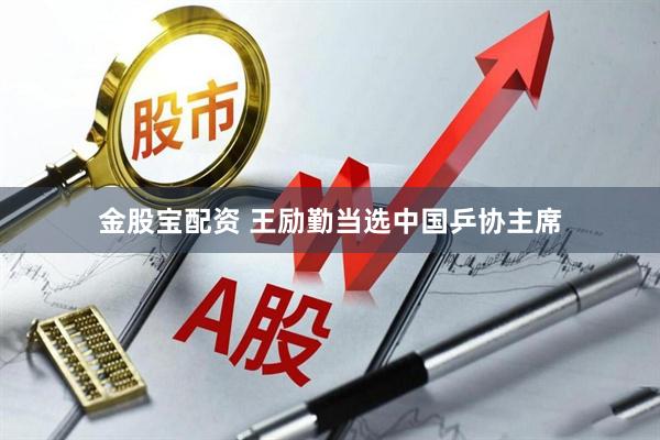 金股宝配资 王励勤当选中国乒协主席