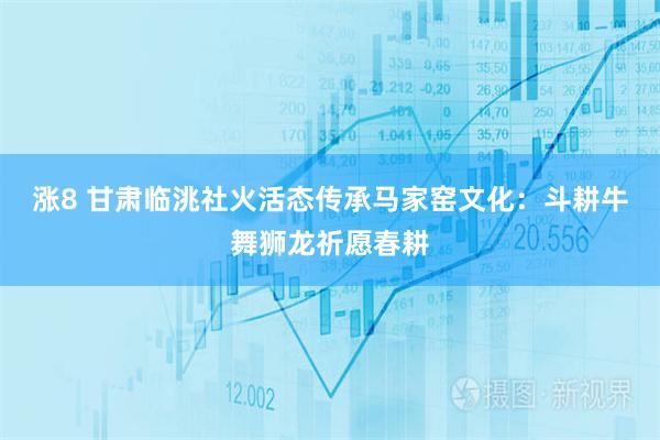 涨8 甘肃临洮社火活态传承马家窑文化：斗耕牛舞狮龙祈愿春耕